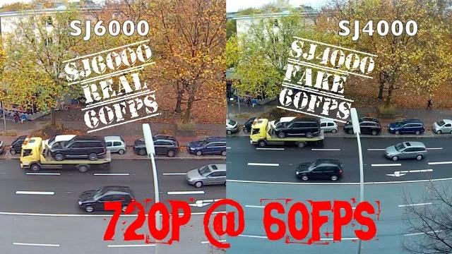 Sj6000 vs. sjcam sj4000 - real 60fps! Sj6000 vs. sjcam sj4000 - real 60fps!