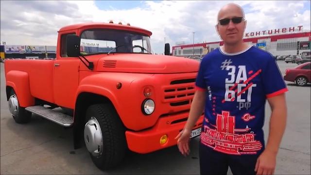 Самый гигантский пикап зил 130/ сделал житель омска из зил-130/giant zil 130 pickup truck 600 Самый гигантский пикап зил 130/ сделал житель омска из зил-130/giant zil 130 pickup truck 600