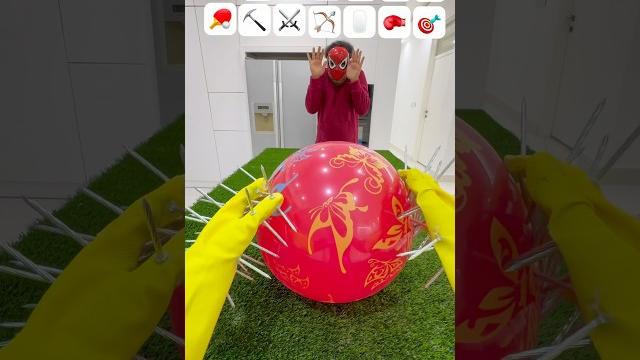 Epic asmr catching big balloons spider man challenge mix burst#shorts #viralvideo #asmr #foryou Epic asmr catching big balloons spider man challenge mix burst#shorts #viralvideo #asmr #foryou
