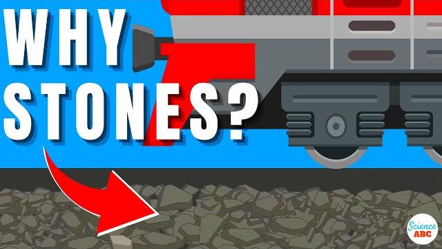 Why are there stones along railway tracks? Why are there stones along railway tracks?