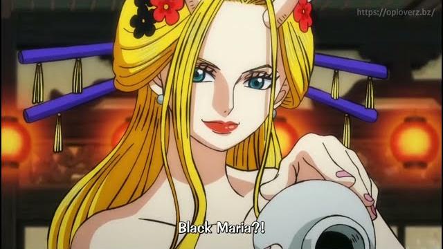 Kaido x black maria Kaido x black maria