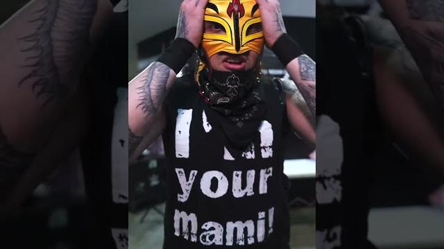 Dominik mysterio steal rey's mask #short Dominik mysterio steal rey's mask #short