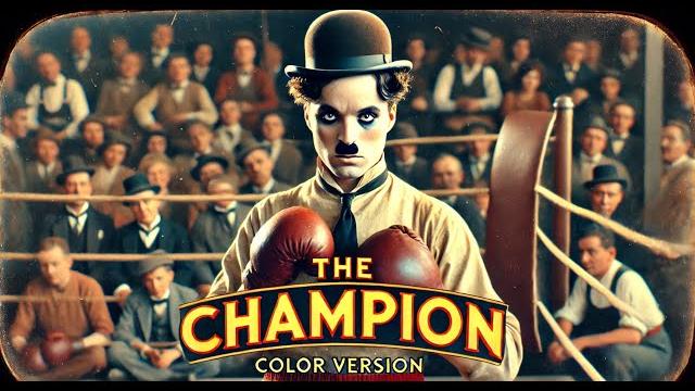 The champion - charlie chaplin - color version (laurel & hardy) The champion - charlie chaplin - color version (laurel & hardy)