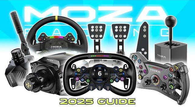 The complete moza racing buyer's guide in 2025! The complete moza racing buyer's guide in 2025!