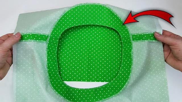Sewing hack: the easiest way to sew a neckline Sewing hack: the easiest way to sew a neckline