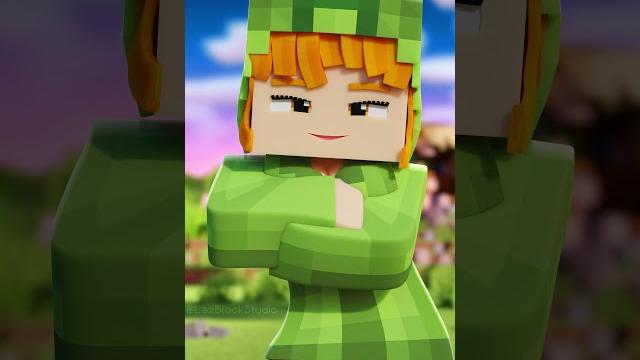 Ankha dance but creeper girl - minecraft animation #shorts Ankha dance but creeper girl - minecraft animation #shorts