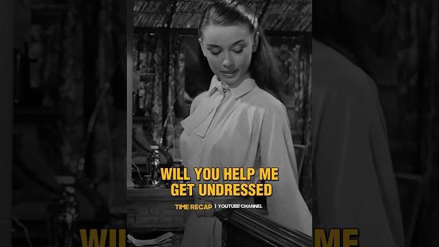 Audrey hepburn’s undress scene roman holiday Audrey hepburn’s undress scene roman holiday