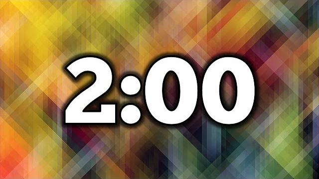2 minute timer 2 minute timer