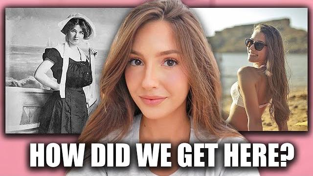 Women’s decline of beach modesty over the years Women’s decline of beach modesty over the years