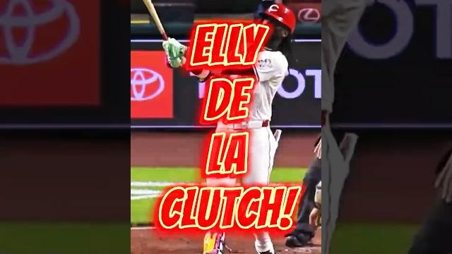 Elly de la clutch!!! #mlb #baseball Elly de la clutch!!! #mlb #baseball
