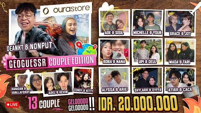 13 couple akan bertanding di geoguessr tournament vol 2 by ourastore 13 couple akan bertanding di geoguessr tournament vol 2 by ourastore