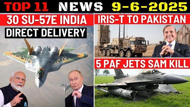Indian defence updates : 30 su-57 delivery,5 pak jets kill award,iris-t to pak,rudram-4 hypersonic Indian defence updates : 30 su-57 delivery,5 pak jets kill award,iris-t to pak,rudram-4 hypersonic