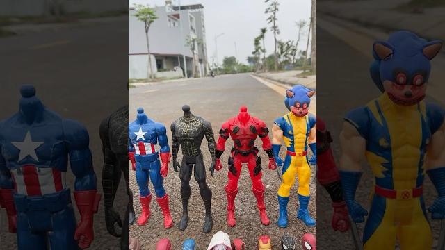 Ghost wolverine and captain team choose head and the end Ghost wolverine and captain team choose head and the end