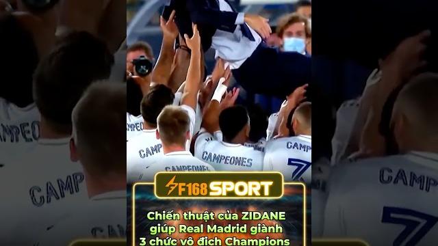 Chiến thuật của zidane giúp real madrid giành 3 chức vô địch champions league liên tiếp #shorts Chiến thuật của zidane giúp real madrid giành 3 chức vô địch champions league liên tiếp #shorts