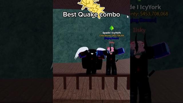 Best quake combo #bloxfruits #redfire #roblox Best quake combo #bloxfruits #redfire #roblox