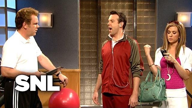 Two a-holes work out with a trainer - saturday night live Two a-holes work out with a trainer - saturday night live