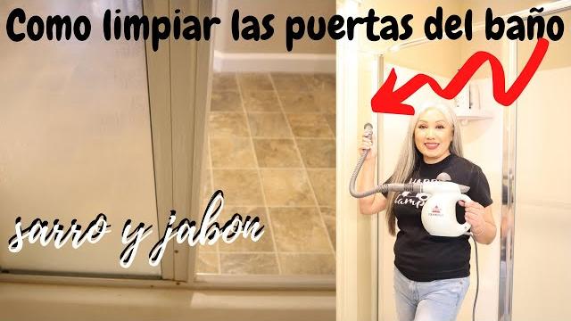 Cómo limpiar los cristales del baño | quita el sarro y jabón pegado de los cristales #limpiaconmigo Cómo limpiar los cristales del baño | quita el sarro y jabón pegado de los cristales #limpiaconmigo