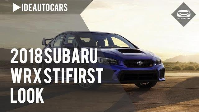 2018 subaru wrx sti first look 2018 subaru wrx sti first look