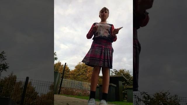 I'm wearing a skirt I'm wearing a skirt