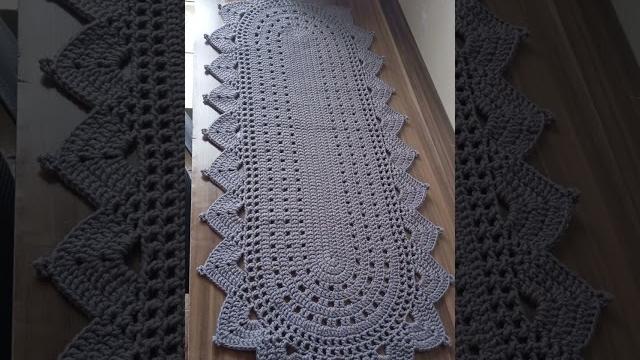 Aula no texto acima ⬆️ trilho de mesa em crochê passo a passo caminho de mesa em crochê #crochet Aula no texto acima ⬆️ trilho de mesa em crochê passo a passo caminho de mesa em crochê #crochet