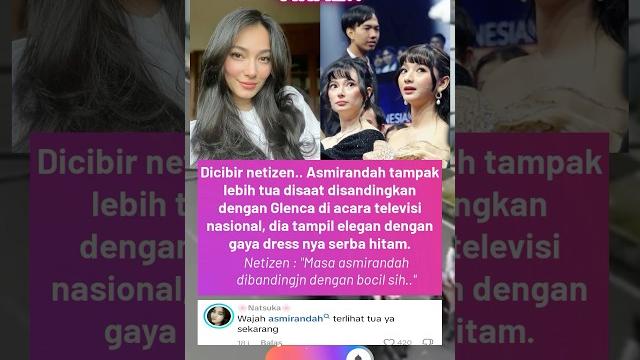 Momen asmirandah dibandingkan dengan glenca️ #trending #asmirandah #viralvideo #artis #shorts Momen asmirandah dibandingkan dengan glenca️ #trending #asmirandah #viralvideo #artis #shorts
