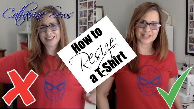 How to resize a t-shirt How to resize a t-shirt