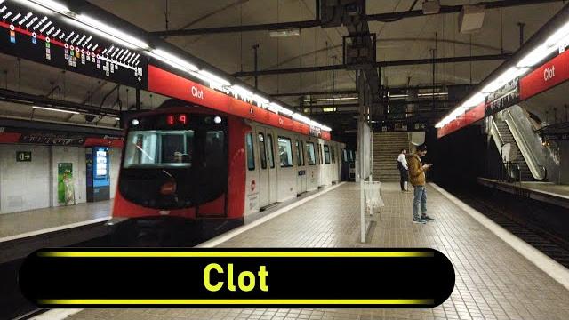 Metro station clot - barcelona - walkthrough Metro station clot - barcelona - walkthrough