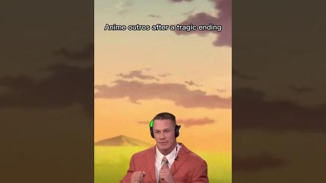 Anime outro's after a tragic ending #animememes Anime outro's after a tragic ending #animememes