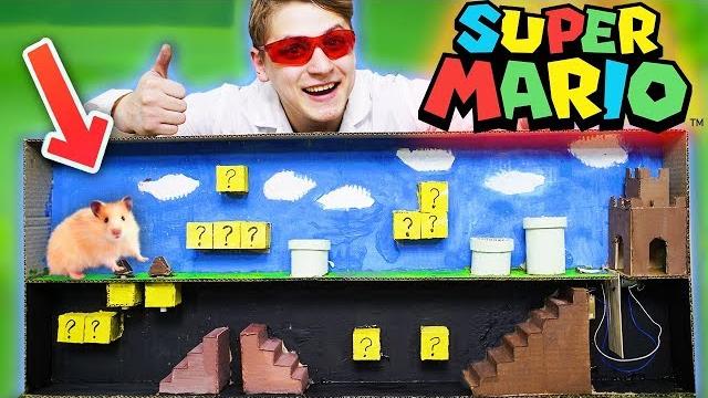 Сделал игру super mario для хомячка Сделал игру super mario для хомячка