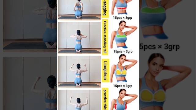 Postpartum breasts are sagging and the breasts are loose and expanded. try this 4 exercises #fitness Postpartum breasts are sagging and the breasts are loose and expanded. try this 4 exercises #fitness