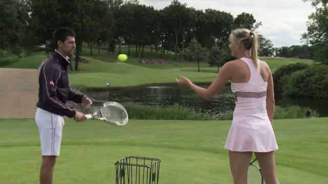 Djokovic vs. sharapova: the challenge Djokovic vs. sharapova: the challenge