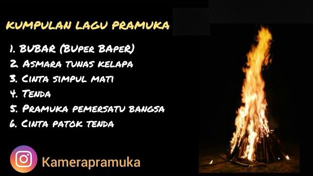 Kumpulan lagu pramuka populer 2019 Kumpulan lagu pramuka populer 2019