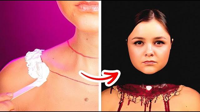 Boo! halloween make up ideas || last minute transformations easily to repeat by drawpaw Boo! halloween make up ideas || last minute transformations easily to repeat by drawpaw