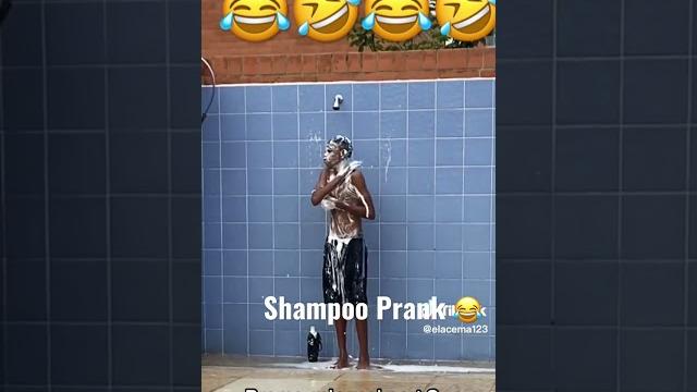 Shampoo prank - almost crying #shorts #prank #viral Shampoo prank - almost crying #shorts #prank #viral