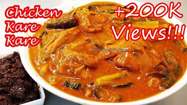 Simple chicken kare kare recipe!!! Simple chicken kare kare recipe!!!