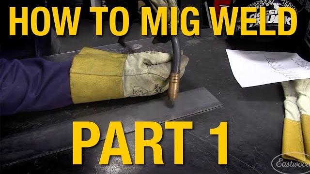 How to mig weld: mig welding basics demo part 1 - eastwood How to mig weld: mig welding basics demo part 1 - eastwood