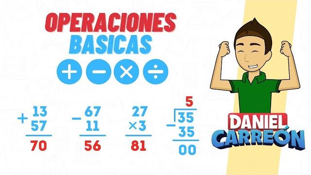 Operaciones basicas (suma, resta, multiplicación y division) super facil - para principiantes. Operaciones basicas (suma, resta, multiplicación y division) super facil - para principiantes.