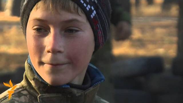 Ukraine's azov regiment opens boot camp for kids Ukraine's azov regiment opens boot camp for kids