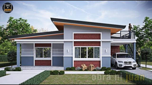 Bungalow house design - 4 bedroom simple house design Bungalow house design - 4 bedroom simple house design