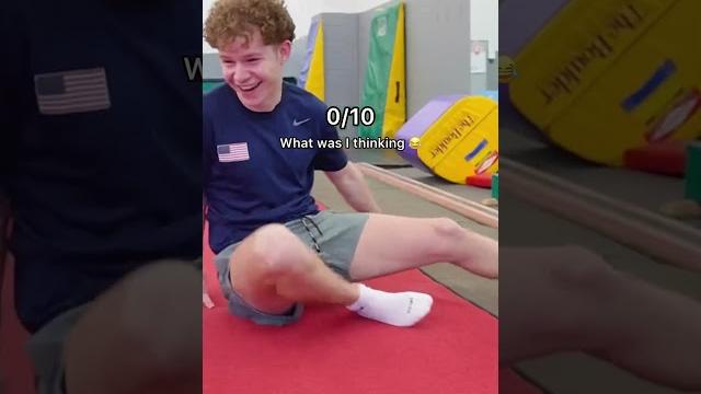 Wait for the bonus fail at the end #gymnastics #sports #fails #olympics #flips #gymnast #flipfail Wait for the bonus fail at the end #gymnastics #sports #fails #olympics #flips #gymnast #flipfail