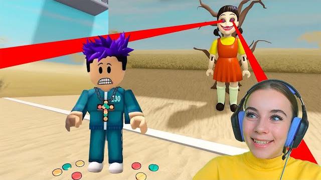 Побег из игры кальмара в roblox! Побег из игры кальмара в roblox!