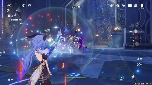 【原神】c6甘雨連射 實戰演示 【原神】c6甘雨連射 實戰演示