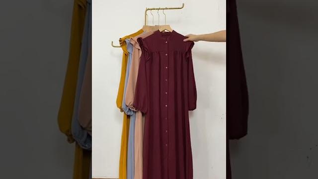 Seaza midi dress simple | racun shopee tiktok haul | rekomendasi outfit lebaran | gamis murah Seaza midi dress simple | racun shopee tiktok haul | rekomendasi outfit lebaran | gamis murah