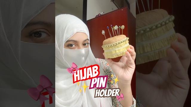 Diy hijab pin holder with waste material #diy #hijabpinhoder #satisfying #hijab #tasnimsartistry Diy hijab pin holder with waste material #diy #hijabpinhoder #satisfying #hijab #tasnimsartistry