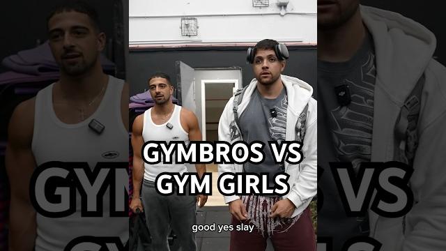 Gymbros vs gym girls #shorts #short #viral #gym #fitness Gymbros vs gym girls #shorts #short #viral #gym #fitness