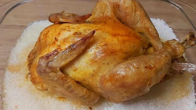 Супер - сочная курица, запеченная на соли в духовке. пальчики оближешь! всего из трех ингредиентов. Супер - сочная курица, запеченная на соли в духовке. пальчики оближешь! всего из трех ингредиентов.