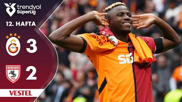 Vestel | galatasaray (3-2) samsunspor - highlights/özet | trendyol süper lig - 2024/25 Vestel | galatasaray (3-2) samsunspor - highlights/özet | trendyol süper lig - 2024/25