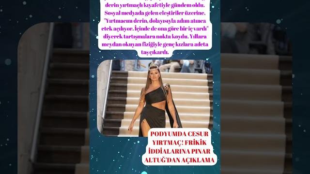 Podyumda cesur yırtmaç! frikik iddialarına pınar altuğ'dan açıklama #pınaraltuğ #magazin Podyumda cesur yırtmaç! frikik iddialarına pınar altuğ'dan açıklama #pınaraltuğ #magazin