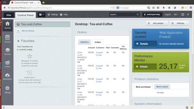 General bitrix admin panel info General bitrix admin panel info