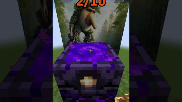 Minecraft: rate the italian brain rot art! #shorts Minecraft: rate the italian brain rot art! #shorts